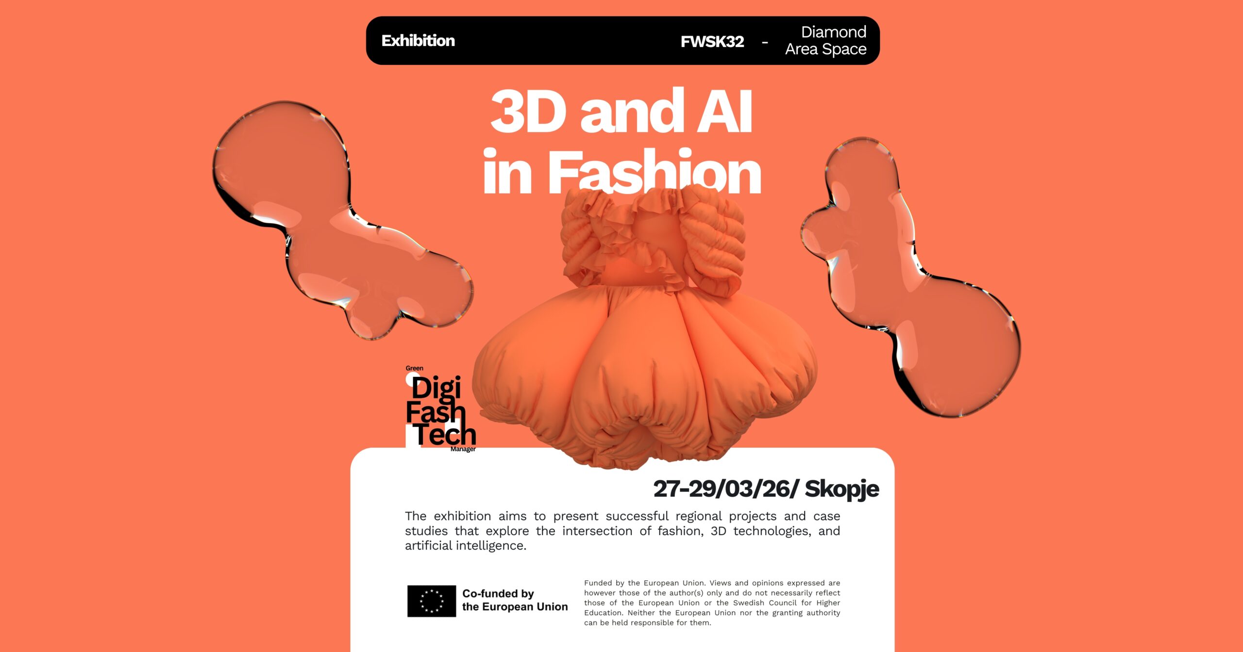 Join us for the exhibition and public talk “3D & AI in Fashion”
