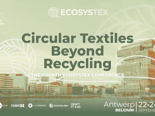 Just Fashion at ECOSYSTEX Conference 2026: Advancing Circular Textiles Through Innovation and Collaboration